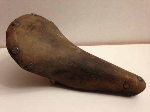 Ancienne selle cuir - selle, ideale