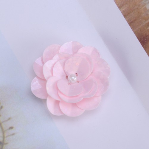 Broche fleur tissu coudre - broche,