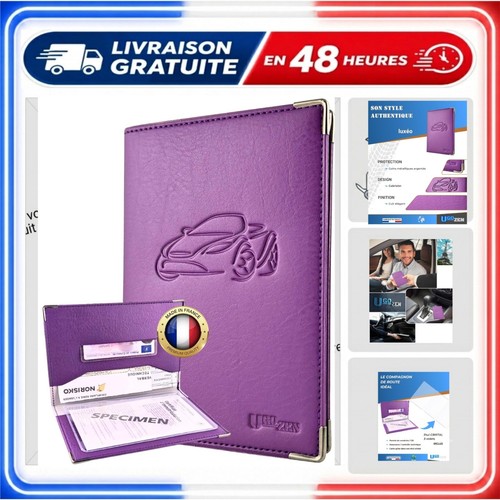 Pochette carte grise - , ugozen