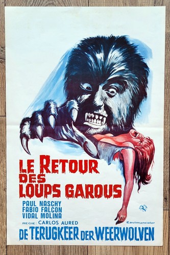Belgian poster horreur fiction - belgian,