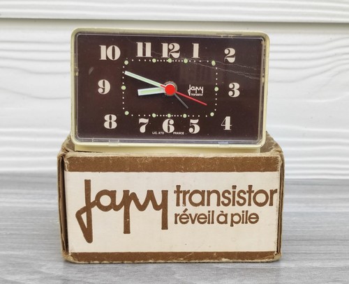 Ancien reveil japy - reveil, transistors