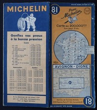 Carte MICHELIN 81 AVIGNON