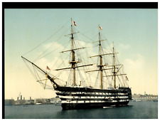 HMS Victory Vintage photochrom