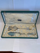 couvert de service à poisson métal argenté SFAM