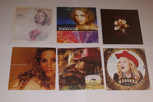 Lot singles madonna - cd,