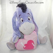 Grande peluche Bourriquet PTS SRL Disney coeur I love you rose 40 cm (MO4797)