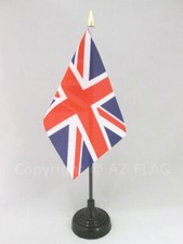 DRAPEAU DE TABLE ROYAUME-UNI 15x10cm - PETIT DRAPEAUX DE BUREAU ANGLAIS - UK - G