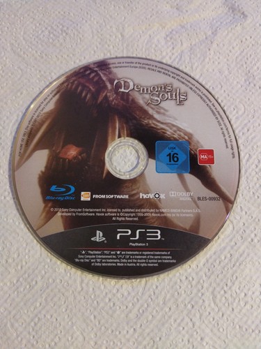 Disque seul demon s - demon's, souls