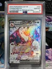 Dracaufeu EX SVP 056 PSA 10 Promo Ecarlate et Violet