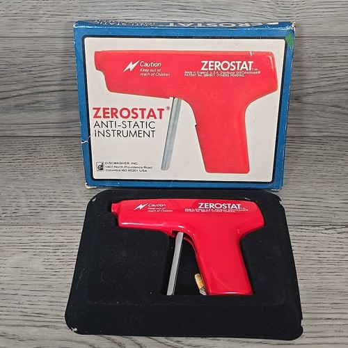 Vintage discwasher zerostat - discwasher,
