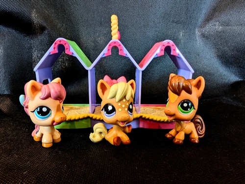 Littlest pet shop - shop, triplés