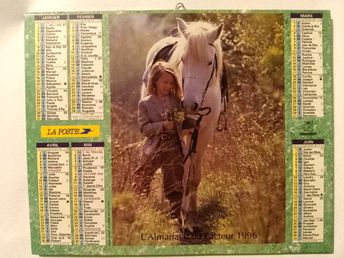Calendrier des postes - calendrier,