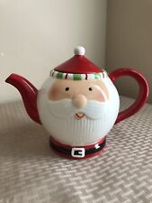 SANTA rare teapot, cute Santa Teapot; BRAND NEW, never been used