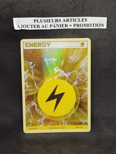 Carte pokemon energy - carte,
