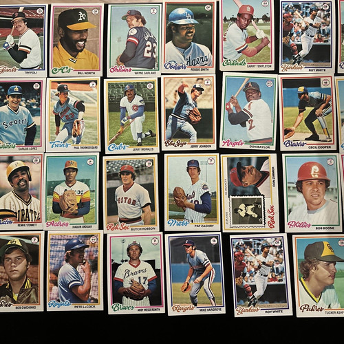 1978 topps baseball card - 1978,