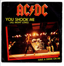 ACDC    You shook me      45 tours SP "7"