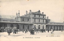 CPA 38 GRENOBLE / LA GARE