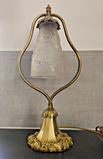 Lampe ART DECO - PIED BRONZE