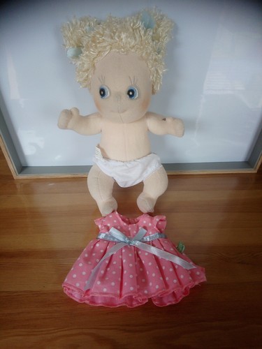 Peluche poupée chiffon - , caline