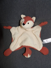 Doudou Plat Renard Blanc Roux HEMA