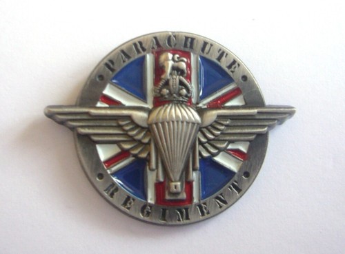 Parachute badge - parachute, 3d
