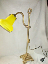 Ancienne lampe de bureau col