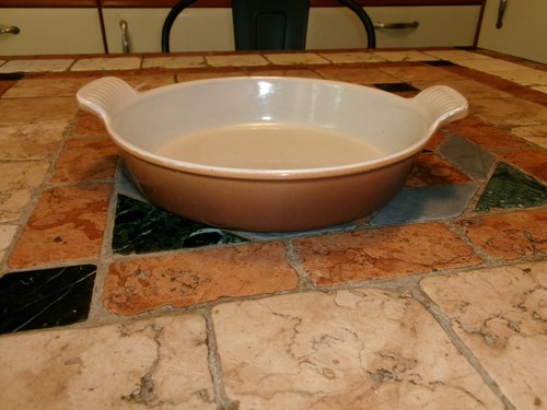 Plat creuset fonte rond - plat,