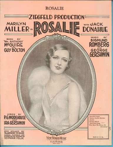 Rosalie 1927 title song - song,