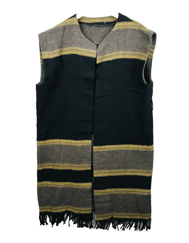 Gilet long femme - gilet, marron