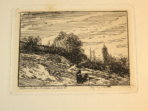 Charles jacque 1813 1894 rare - 1813-1894,