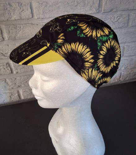 Casquette cycliste motif - casquette,