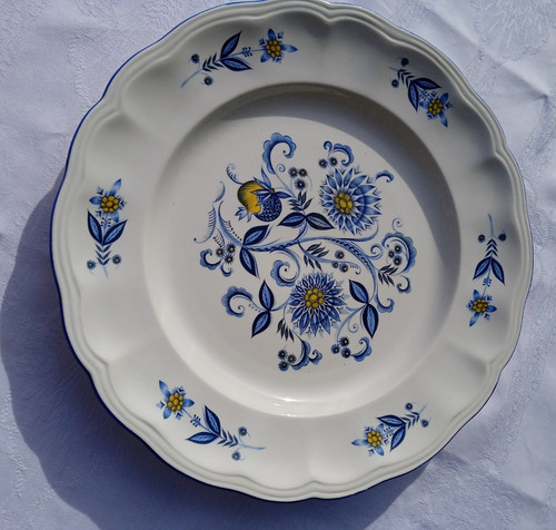 Assiette luneville france - kg,