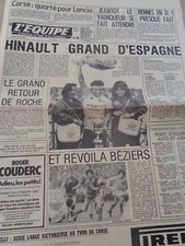 L'équipe Journal 09/05/1983