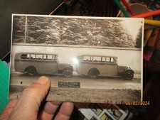 Ancienne Photo Ets Carrosserie Automobile A Rousset Constructeur d'Autocar Lyon