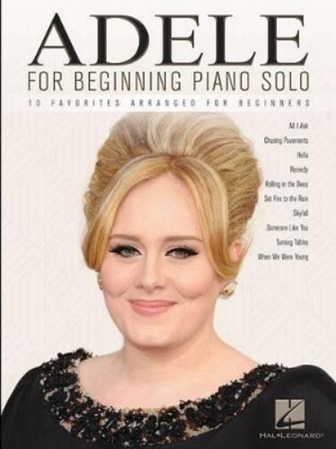 Adele for beginning piano - adele, solo