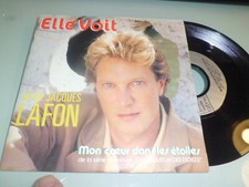  VINYLE 45 TOURS JEAN JACQUES LAFON   ELLE VOIT   / 2 TITRES  PN3 