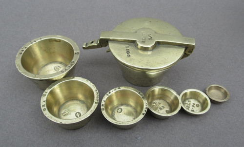 Poids bronze godets - poids, à