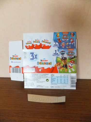 Boîte kinder surprise paw - boîte,