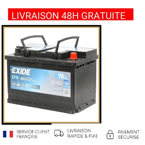 Batterie auto exide - auto, el700