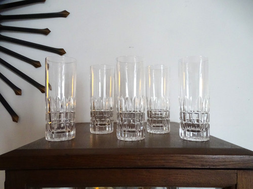 Verres eau orangeade - eau, /