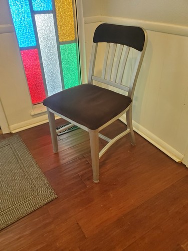 Emeco upholstered aluminum - upholstered,