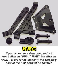 LOSA4413/4414/4424 8IGHT FRONT(2) REAR(1) BRACE, BODY POST(2), TANK MOUNT(2) SET