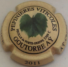 Capsule de champagne GOUTORBE H. PEPINIERE VITI. (20. porte-greffe 3309c)