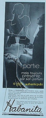 Publicite molinard habanita - publicite,
