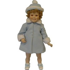 Shirley Temple Porcelain Doll-