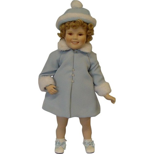 Shirley temple porcelain doll - shirley, doll-