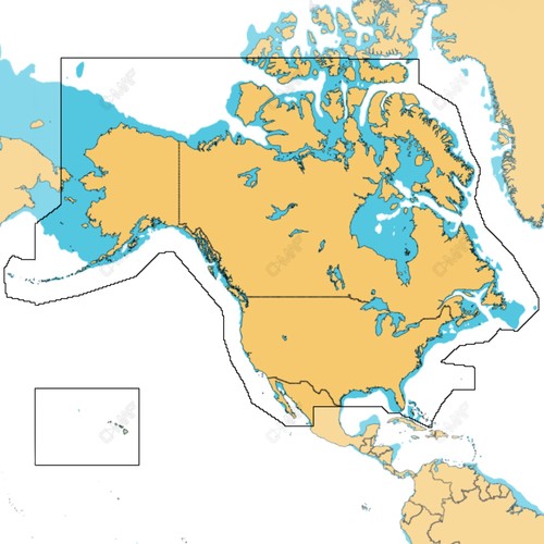 Discover north america lakes - north,