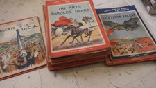 1936.lot 50 livres enfantina .romans pour jeunesse.histoire vecue.