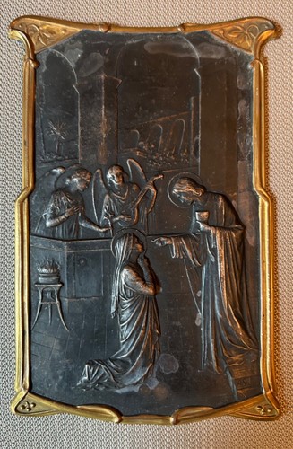 Ancien bapteme bronze - ancien, en