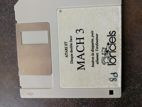 Jeu atari mach 3 - st,